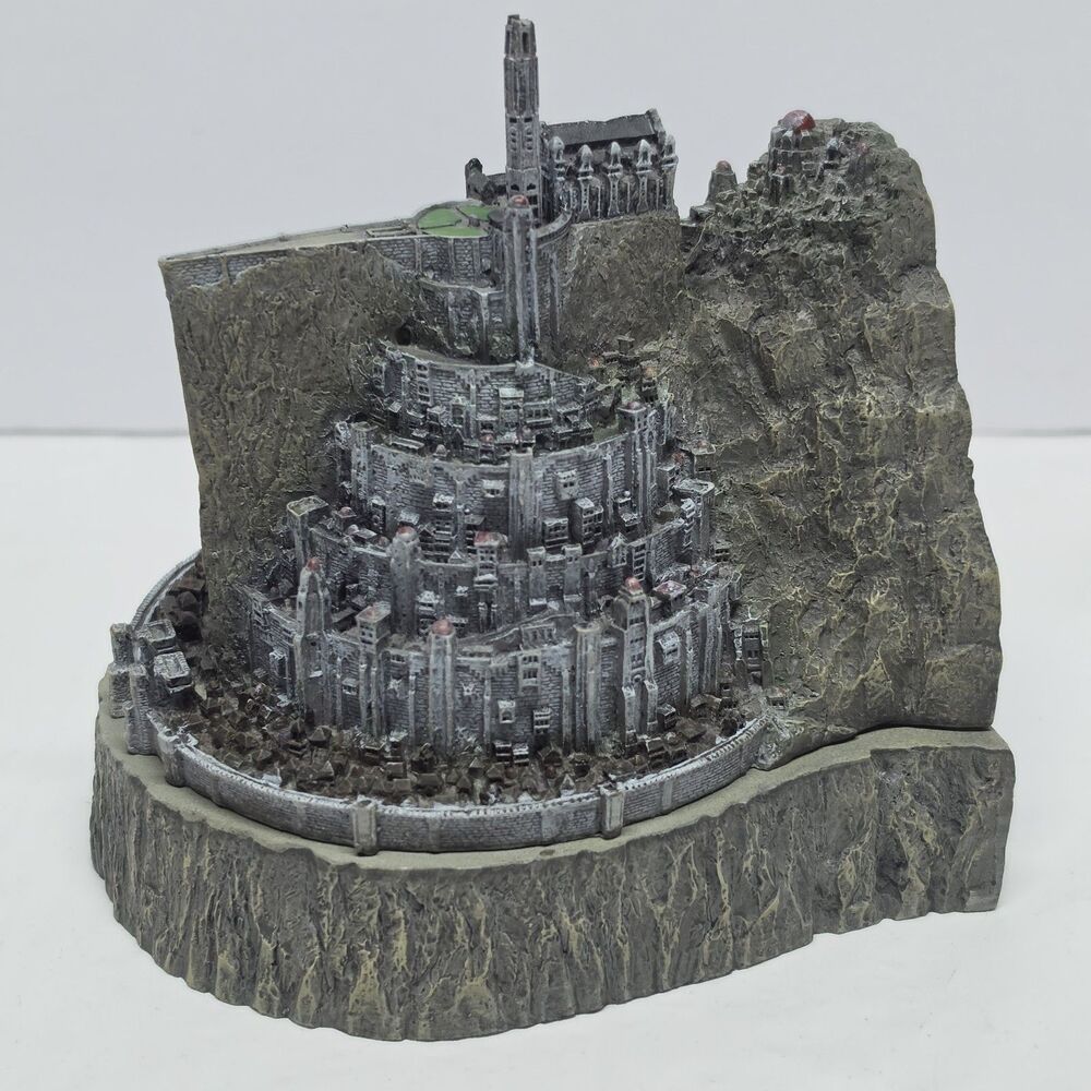 Lord Of The Rings Minas Tirith Bookend Stash Keepsake Box Sideshow WETA AS IS